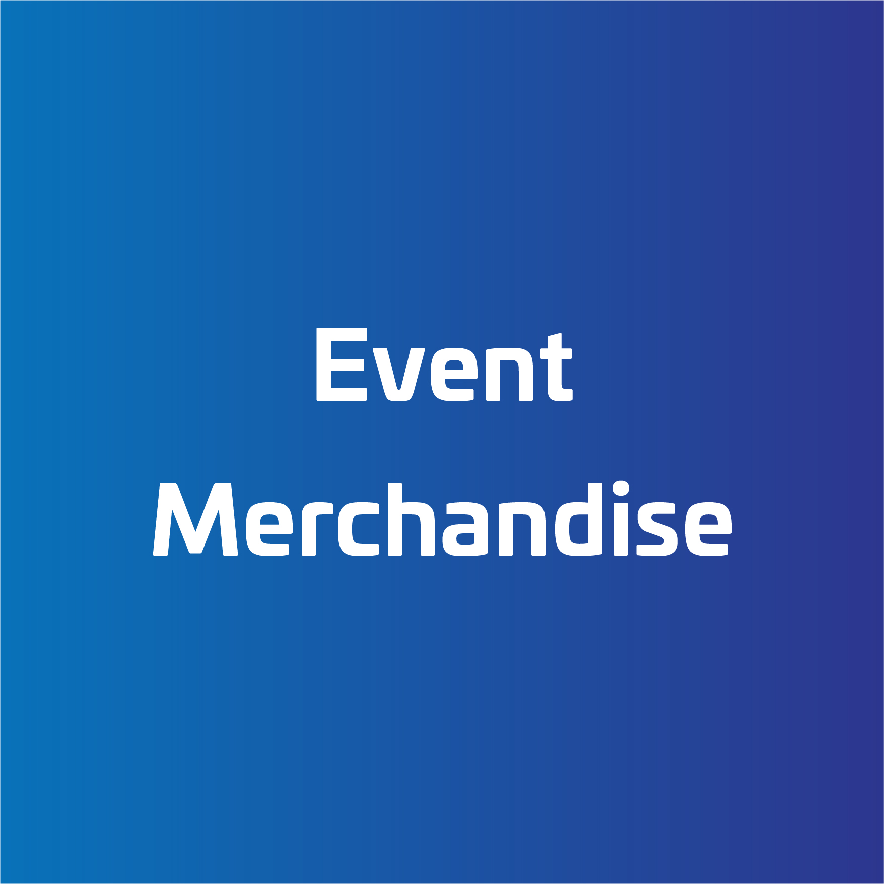 Event Merchandise - UK